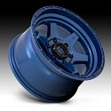 Fuel Shok D739 Dark Blue Custom Wheels Rims 3